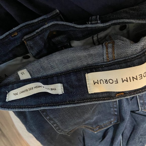 Aritzia / Denim Forum The Lola High Rise Skinny Jean - Picture 4 of 4